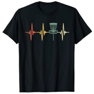 Heartbeat Vintage Disc Golf T-Shirt